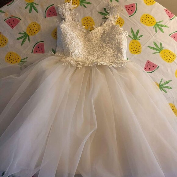 Azazie flower girl dress